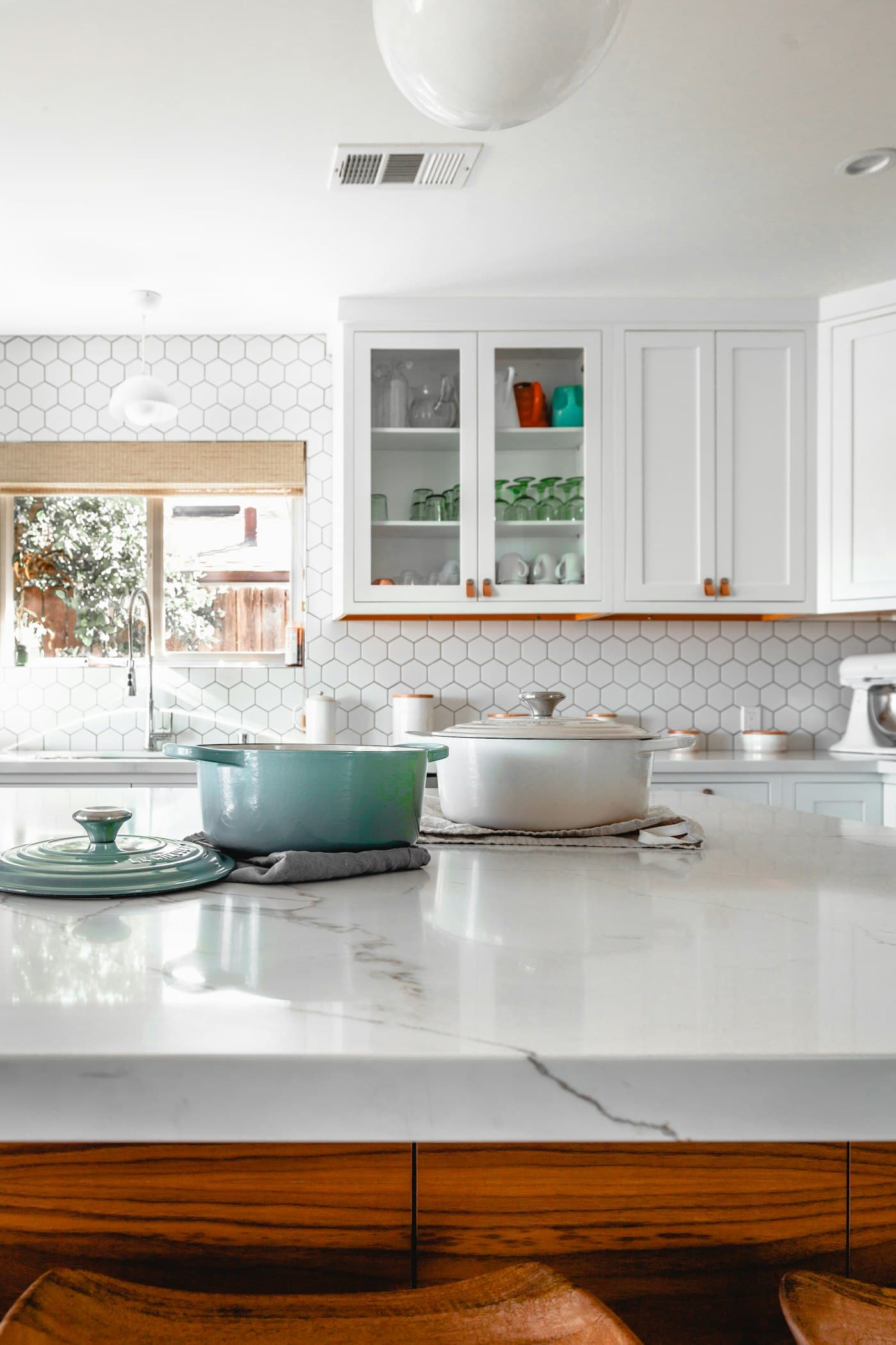 Bright kitchen after an Aroma Clean visit