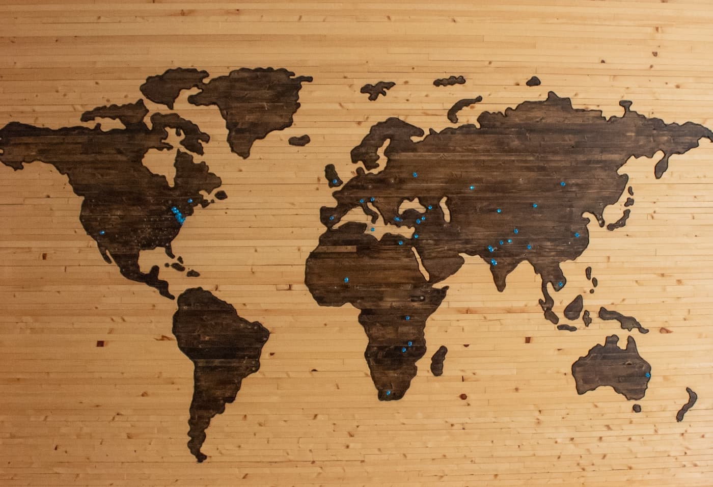 Map for local search, Google Business, and booking path